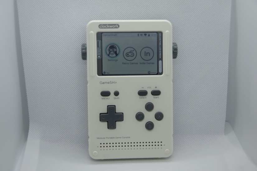 ClockworkPi Review The ClockworkPi GameShell is a Fun DIY Gameboy